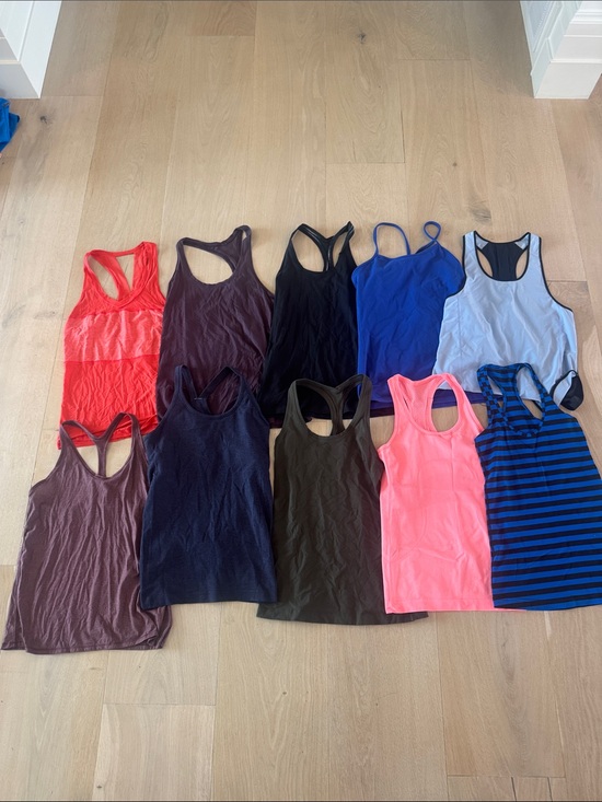 lululemon athletica Tops - Lot of 10 lululemon Tank Tops - Mixed Colors